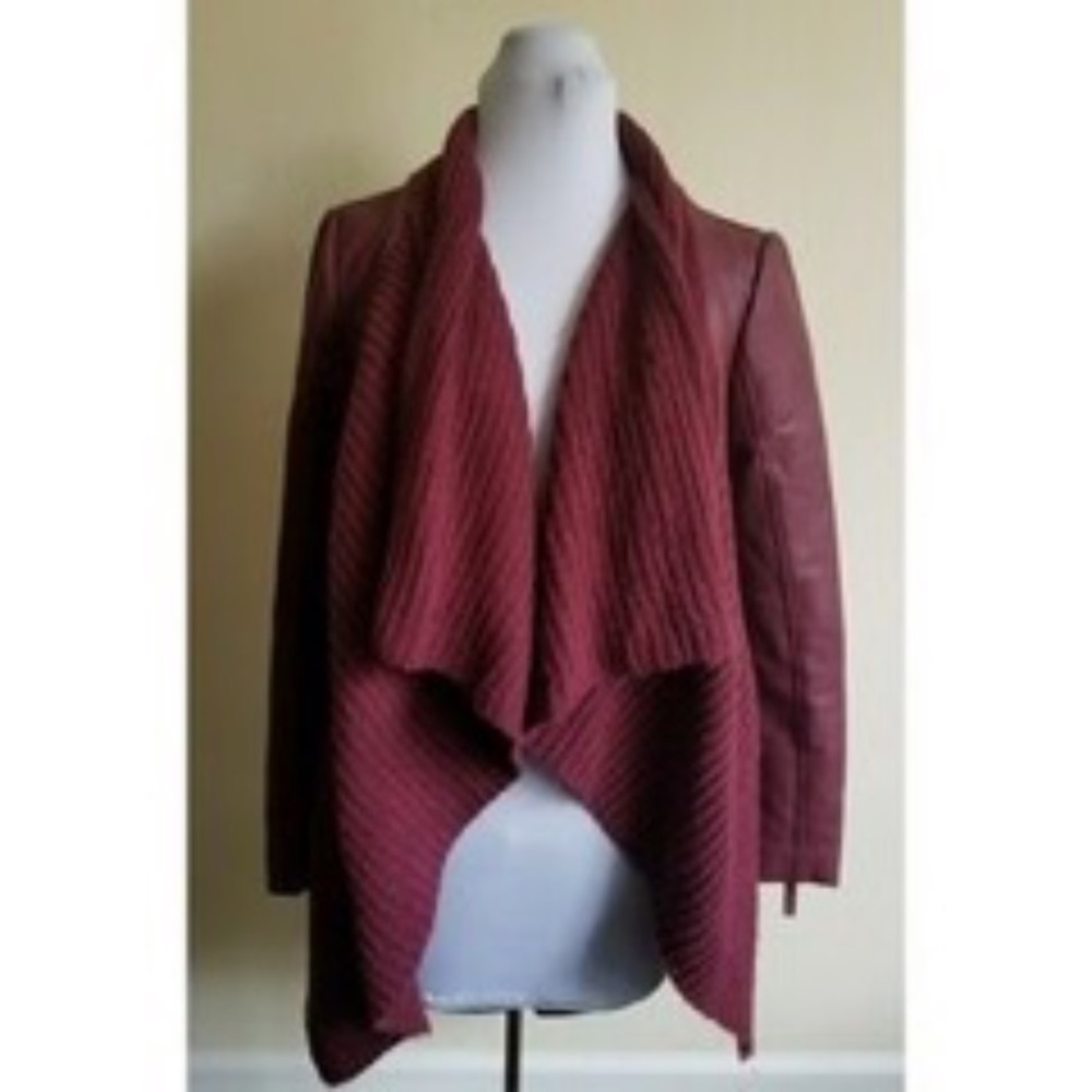 BNCI by BLANC NOIR faux leather jacket